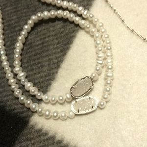 Kendra Scott necklaces and bracelet set